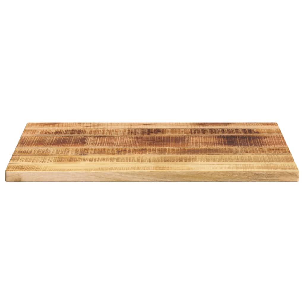 vidaXL Table Top 80x60x3.8 cm Rectangular Solid Wood Rough Mango 3