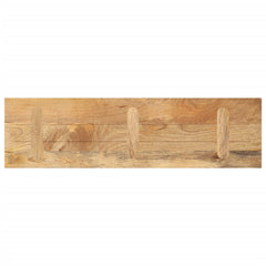 vidaXL Table Top 100x20x3.8 cm Rectangular Solid Wood Mango 5