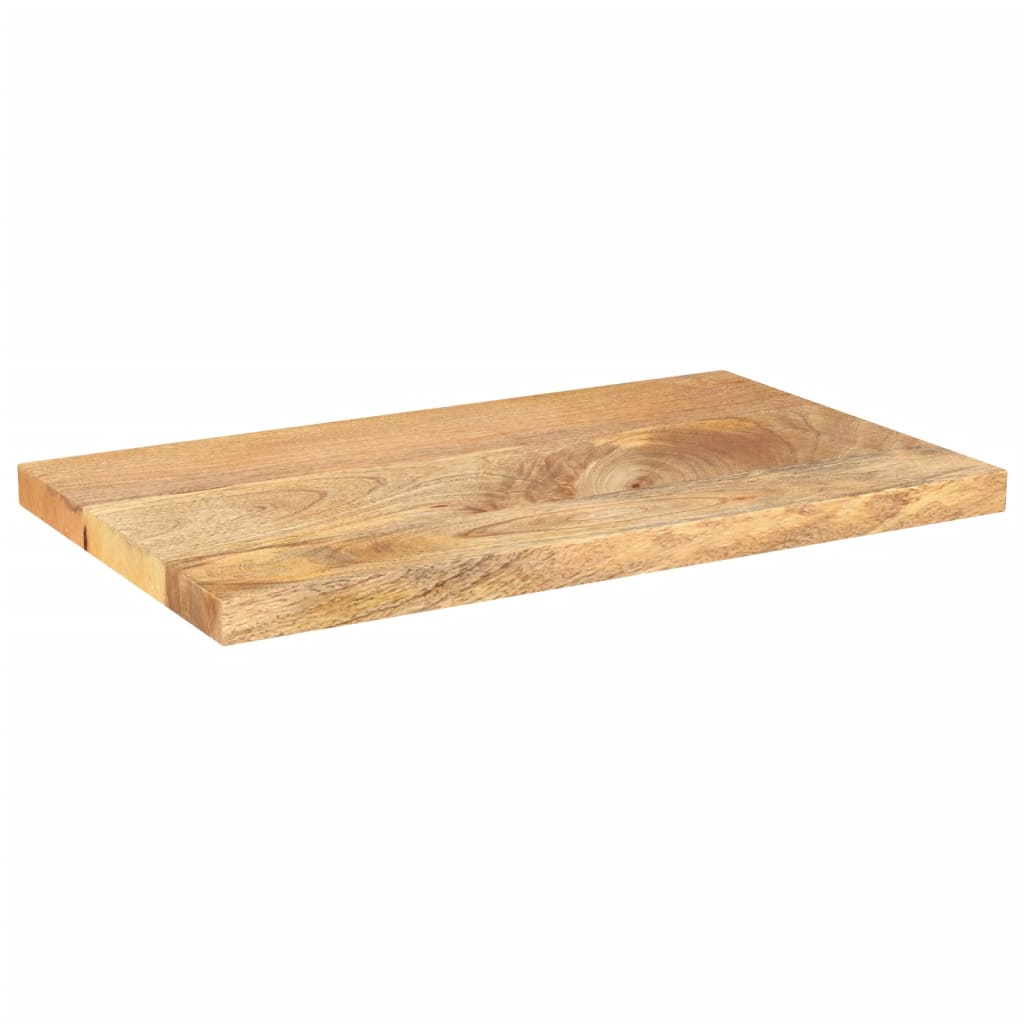 vidaXL Table Top 60x30x3.8 cm Rectangular Solid Wood Mango 2
