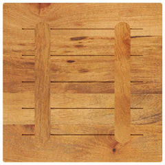 vidaXL Table Top 40x40x3.8 cm Square Solid Wood Mango 5