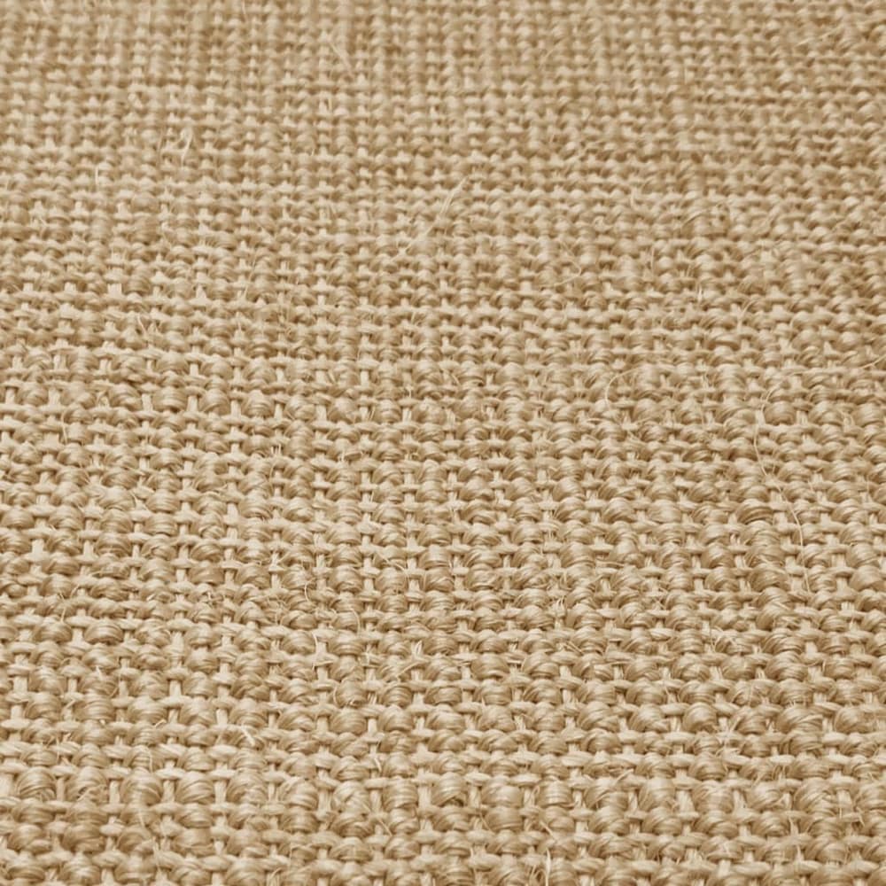 Sisal Rug for Scratching Post Width 80 cm Light Brown 100 cm