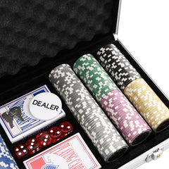 vidaXL Poker Chip Set 300 pcs 11.5 g 6
