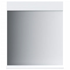 vidaXL Bathroom Mirror with Shelf BERG White 60x12x70 cm Solid Wood 2