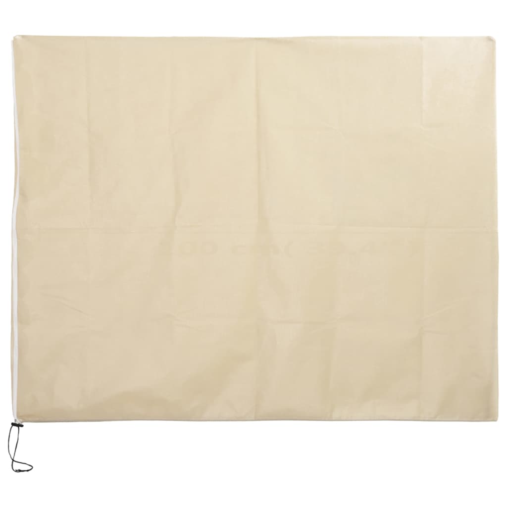 vidaXL Plant Fleece Covers with Zip 2 pcs 70 g/m² 3.14x2.5 m 3