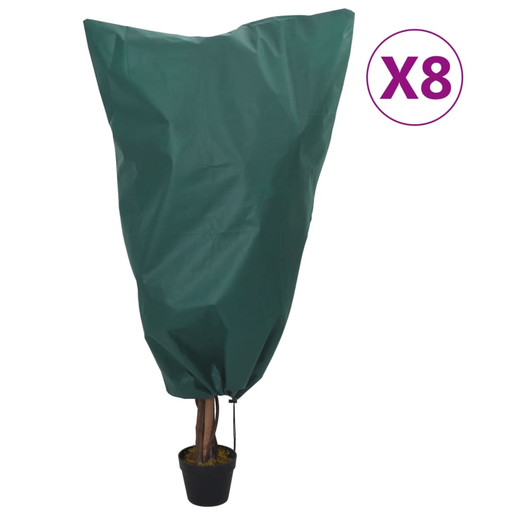 Plant Fleece Covers with Drawstring 70 g/m² 0.8x1 m 8