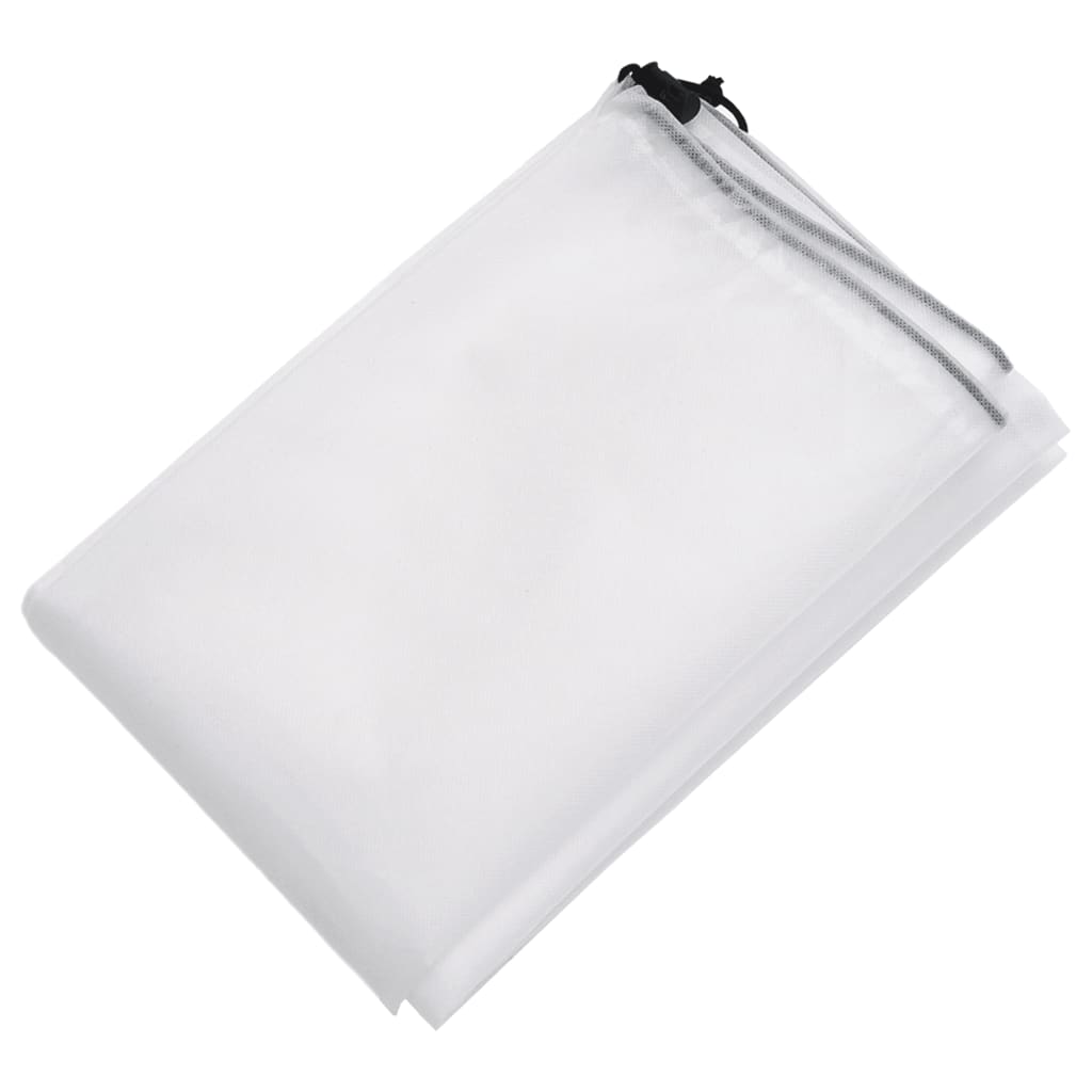 vidaXL Plant Fleece Covers with Drawstring 12 pcs 70 g/m² 0.8x0.8 m 4