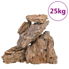vidaXL Dragon Stones 25 kg Mixed Colour 10-30 cm 2