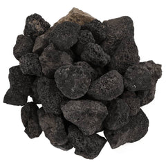 vidaXL Volcanic Rocks 25 kg Black 3-5 cm 4