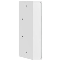 Corner Bathroom Mirror Cabinet 30x24x60 cm White