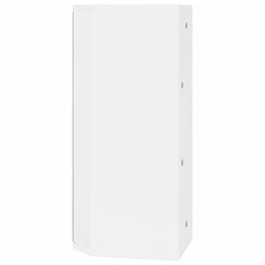 Corner Bathroom Mirror Cabinet 30x24x60 cm White