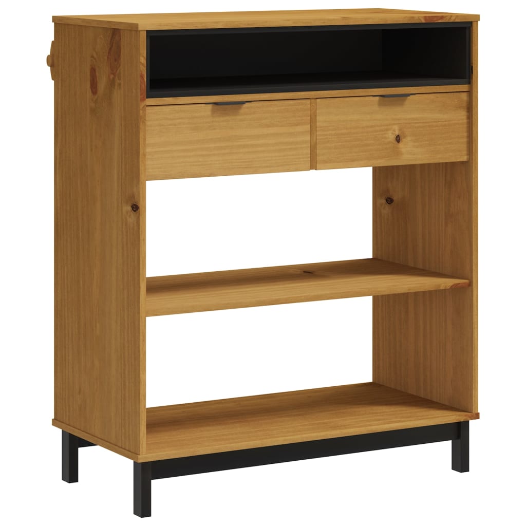 vidaXL Bar Table FLAM 92x45x110 cm Solid Wood Pine 2