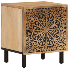vidaXL Bedside Cabinets 2 pcs 40x33x46 cm Solid Wood Mango 5