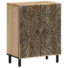 vidaXL Side Cabinet 60x33x75 cm Solid Wood Mango 2