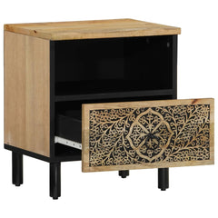 vidaXL Bedside Cabinets 2 pcs 40x33x46 cm Solid Wood Mango 4