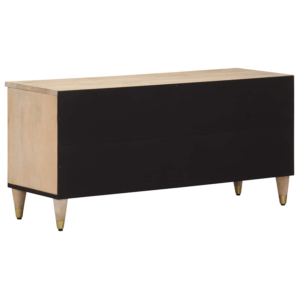 vidaXL TV Cabinet | Natural wood | Solid mango wood | Medium | TV Cabinet 6