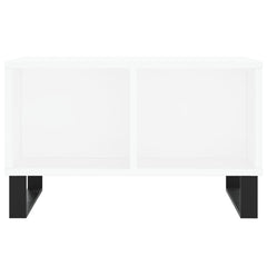 vidaXL Coffee Table White 60x50x36.5 cm Engineered Wood 4