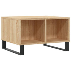 vidaXL Coffee Table Sonoma Oak 60x50x36.5 cm Engineered Wood 6