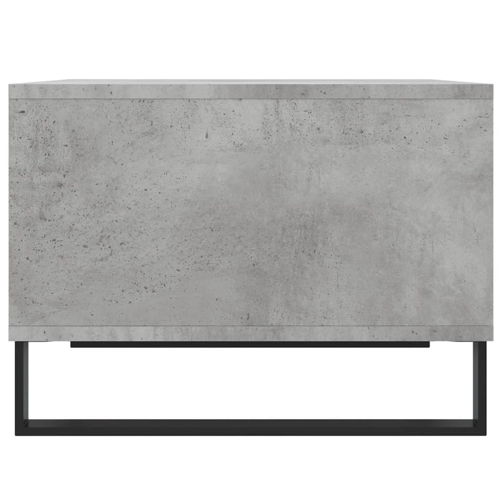 vidaXL Coffee Table Concrete Grey 60x50x36.5 cm Engineered Wood 5