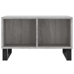 vidaXL Coffee Table Grey Sonoma 60x50x36.5 cm Engineered Wood 4