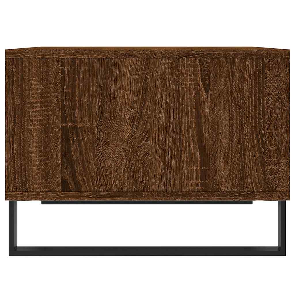 vidaXL Coffee Table Brown Oak 60x50x36.5 cm Engineered Wood 5