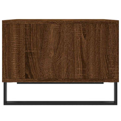 vidaXL Coffee Table Brown Oak 60x50x36.5 cm Engineered Wood 5