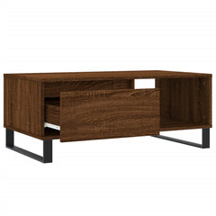 vidaXL Coffee Table Brown Oak 90x50x36.5 cm Engineered Wood 6