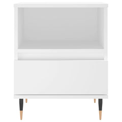 vidaXL Bedside Cabinet White 40x35x50 cm Engineered Wood 5