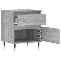 vidaXL Bedside Cabinets 2 pcs Grey Sonoma 40x35x50 cm Engineered Wood 5