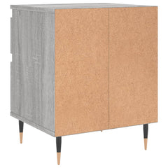 vidaXL Bedside Cabinets 2 pcs Grey Sonoma 40x35x50 cm Engineered Wood 6