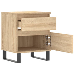 vidaXL Bedside Cabinets 2 pcs Sonoma Oak 40x35x50 cm Engineered Wood 5
