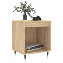 vidaXL Bedside Cabinets 2 pcs Sonoma Oak 40x35x50 cm Engineered Wood 3