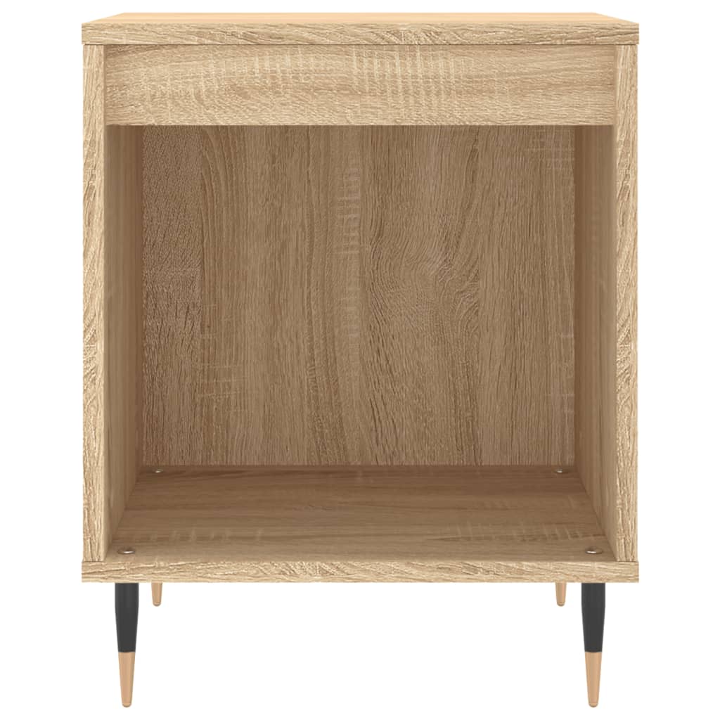 vidaXL Bedside Cabinets 2 pcs Sonoma Oak 40x35x50 cm Engineered Wood 5