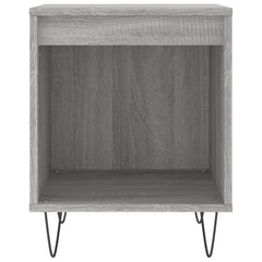 vidaXL Bedside Cabinets 2 pcs Grey Sonoma 40x35x50 cm Engineered Wood 5