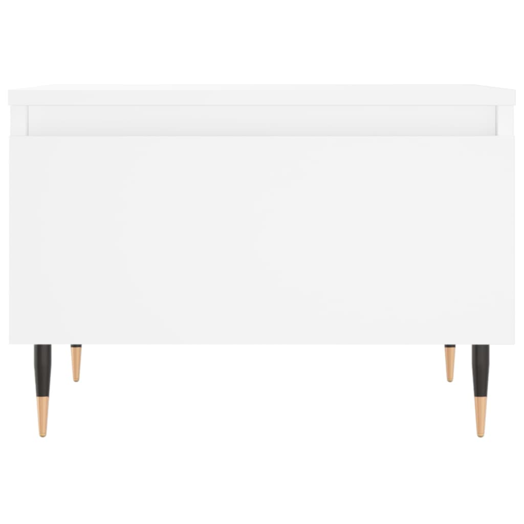 vidaXL Coffee Tables 2 pcs White 50x46x35 cm Engineered Wood 6