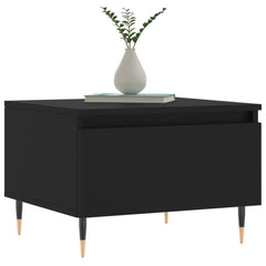 vidaXL Coffee Tables 2 pcs Black 50x46x35 cm Engineered Wood 3