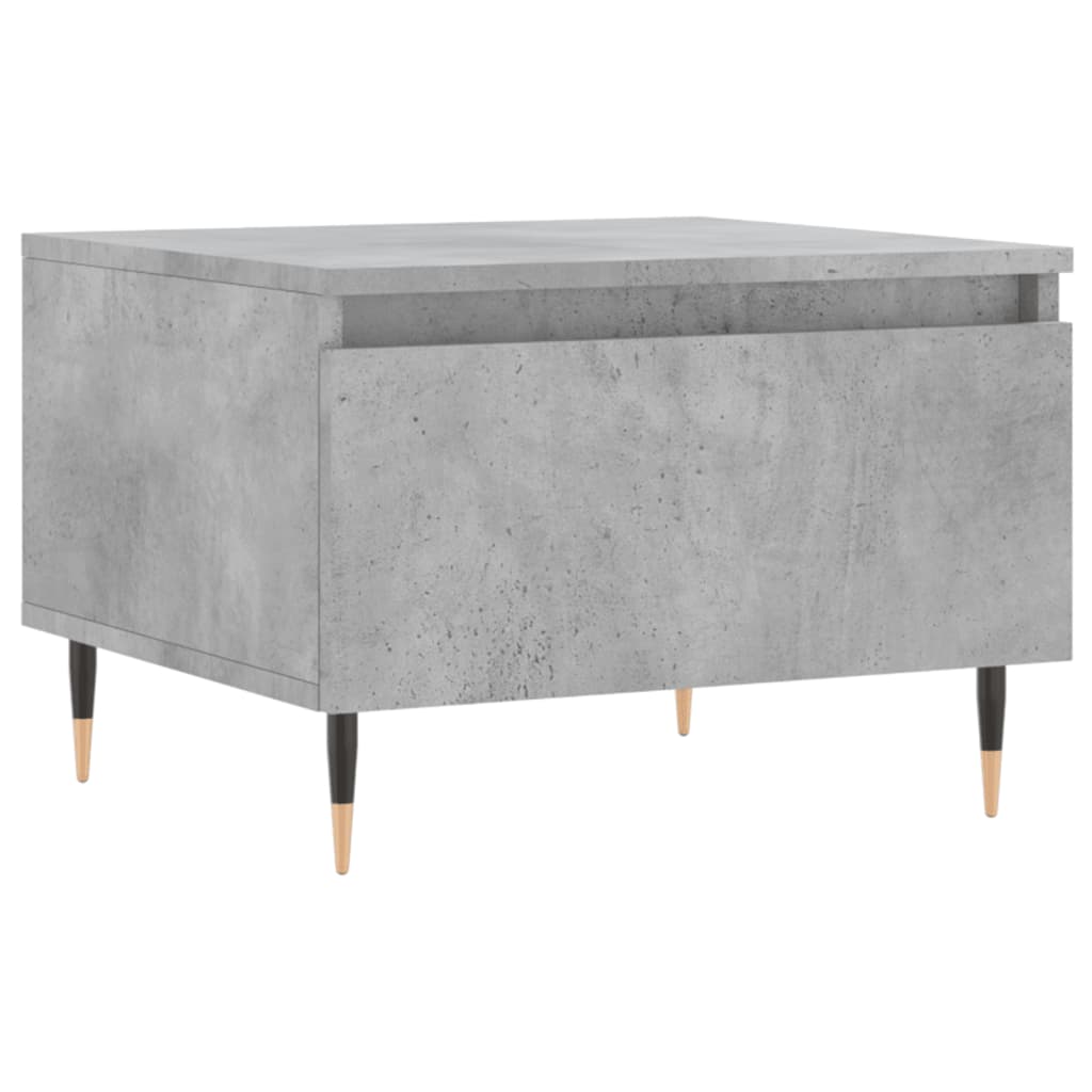 vidaXL Coffee Tables 2 pcs Concrete Grey 50x46x35 cm Engineered Wood 5