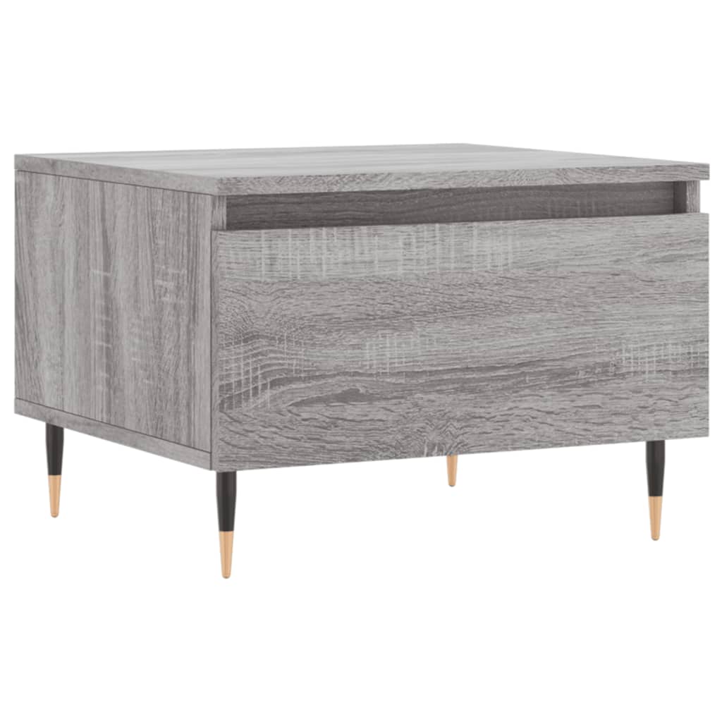 vidaXL Coffee Tables 2 pcs Grey Sonoma 50x46x35 cm Engineered Wood 5