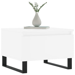 vidaXL Coffee Tables 2 pcs White 50x46x35 cm Engineered Wood 3