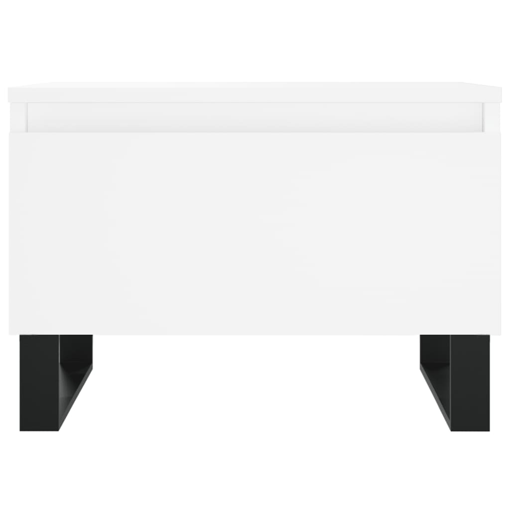 vidaXL Coffee Tables 2 pcs White 50x46x35 cm Engineered Wood 6