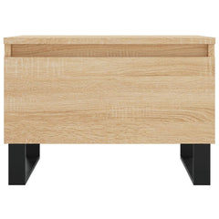 vidaXL Coffee Tables 2 pcs Sonoma Oak 50x46x35 cm Engineered Wood 6