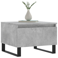 vidaXL Coffee Tables 2 pcs Concrete Grey 50x46x35 cm Engineered Wood 3