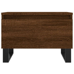 vidaXL Coffee Tables 2 pcs Brown Oak 50x46x35 cm Engineered Wood 6