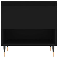 vidaXL Coffee Tables 2 pcs Black 50x46x50 cm Engineered Wood 6