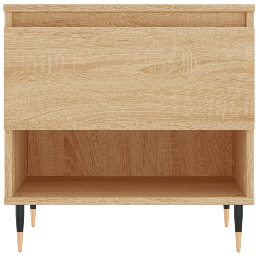 vidaXL Coffee Tables 2 pcs Sonoma Oak 50x46x50 cm Engineered Wood 6