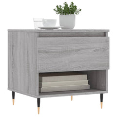vidaXL Coffee Tables 2 pcs Grey Sonoma 50x46x50 cm Engineered Wood 3
