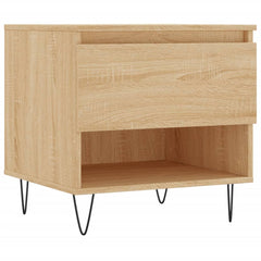 vidaXL Coffee Tables 2 pcs Sonoma Oak 50x46x50 cm Engineered Wood 5