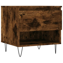 vidaXL Coffee Tables 2 pcs Smoked Oak 50x46x50 cm Engineered Wood 5