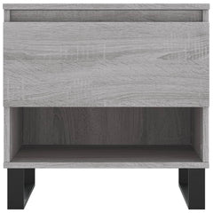 vidaXL Coffee Tables 2 pcs Grey Sonoma 50x46x50 cm Engineered Wood 6
