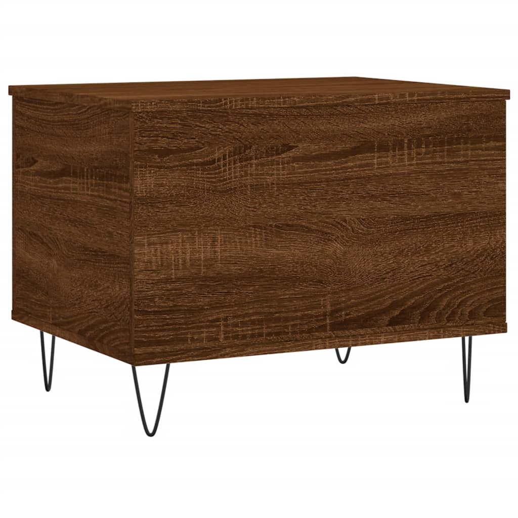 vidaXL Coffee Table Brown Oak 60x44.5x45 cm Engineered Wood 5