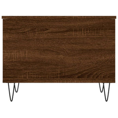 vidaXL Coffee Table Brown Oak 60x44.5x45 cm Engineered Wood 6